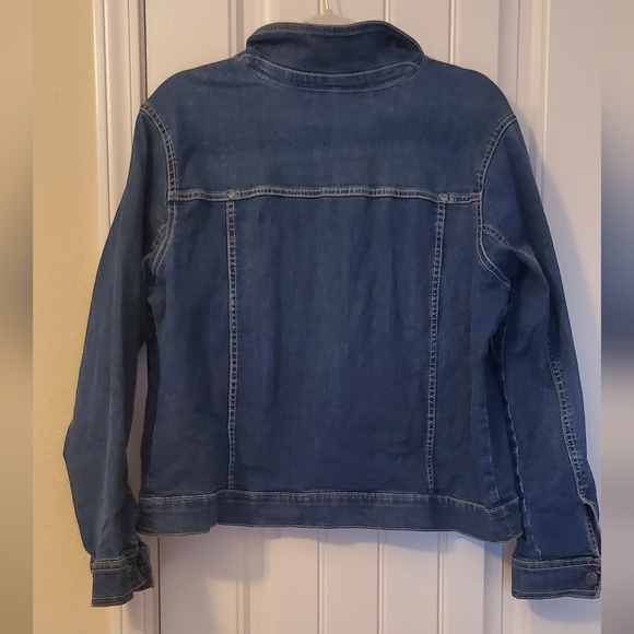 XL ROCKSTAR DENIM JACKET - Picture 2 of 6